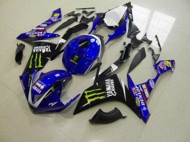 Azul Monster Carenagem Yamaha R1 07-08