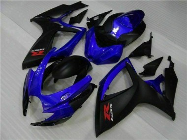 Azul Preto Carenagem & Plástico Suzuki GSXR 600 / 750 K6 06-07